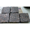 Колотая брусчатка  из Дымовского гранита - 100x100x50