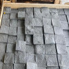 Брусчатка пилено-колотая, Габбро-Диабаз - 80x80x50